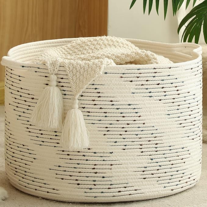 Large Blanket Basket (20