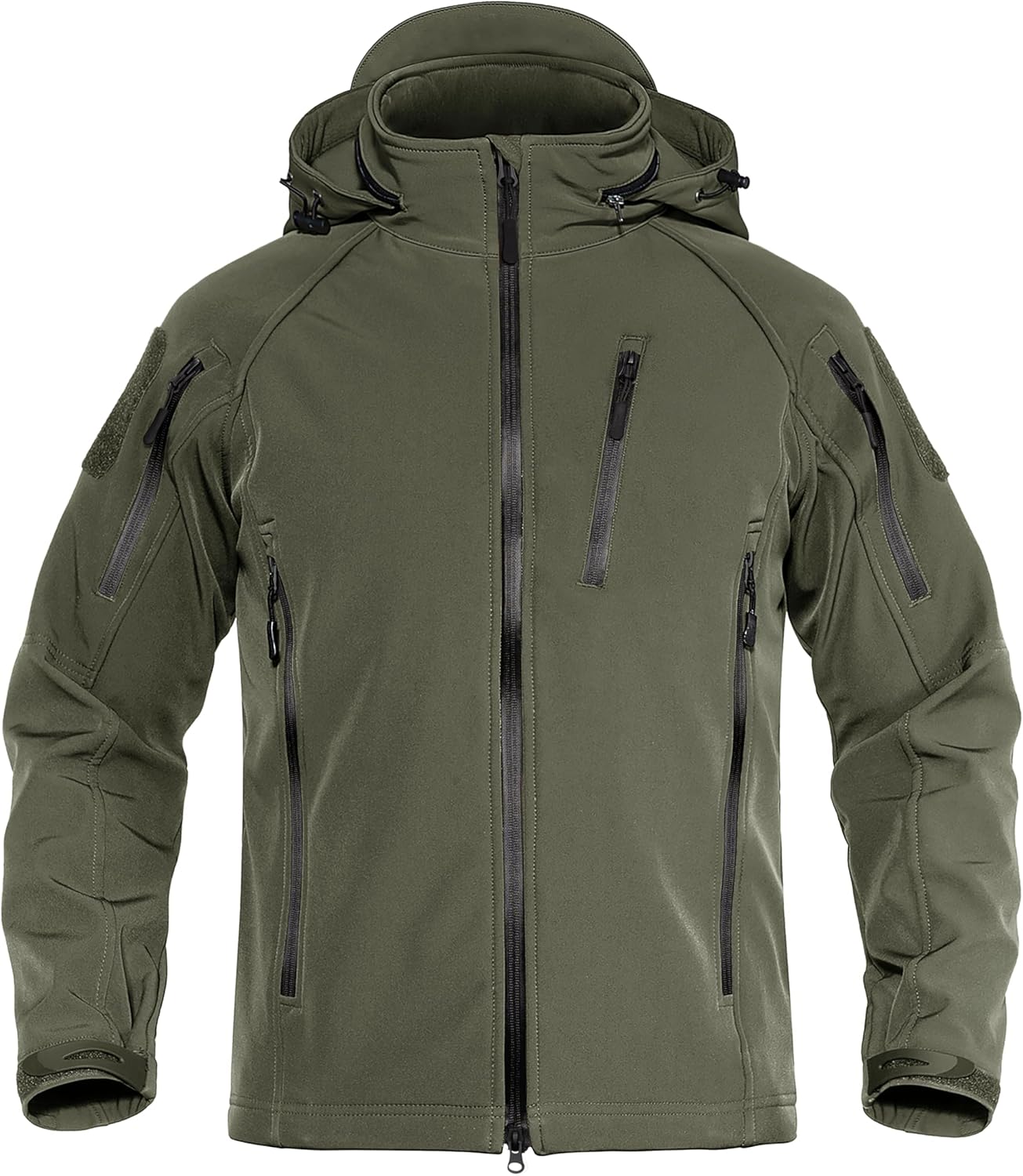 Men's Special Ops Military Jacket Water Resistant Windproof Tactical Winter Zip Up Rain Coat Hunting Outdoors